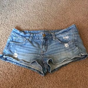 American Eagle size 6 jean shorts